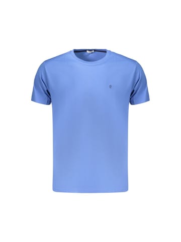 Coveri Moving Blau Herren T-Shirt aus Baumwolle
