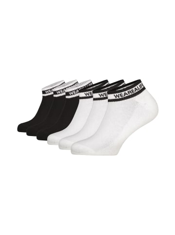 alife and kickin Sneakersocken, Socken 6 PACK - BayaAK in mix black/brilliant white