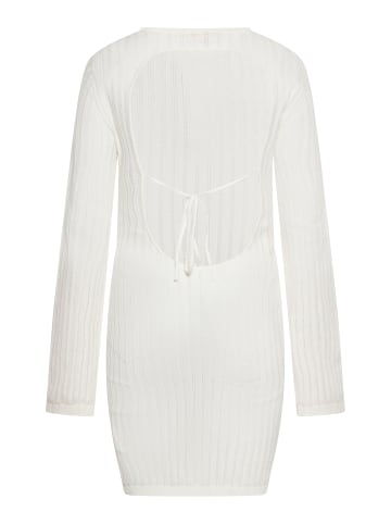 ebeeza Damen Kleid in WOLLWEISS