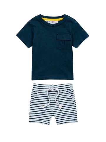 Minoti 2tlg. Outfit: T-Shirt & Shorts Planet 5 in dunkelblau