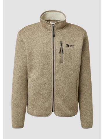 s.Oliver Sweatshirt Jacke in 80W0_helles beige