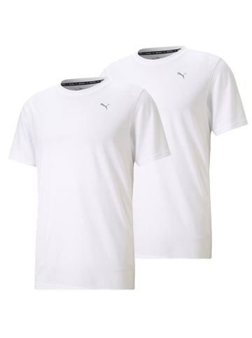 Puma Bodywear T-Shirts 2er Pack in Weiss