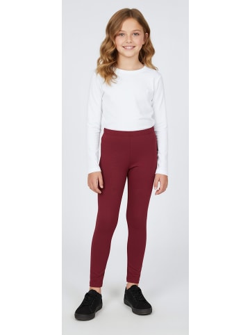 TupTam Mädchen Winter Leggings 2er PACK Gefüttert in schwarz/rot