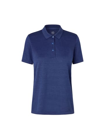 IDENTITY Polo Shirt active in Navy meliert