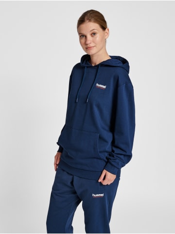 Hummel Verstellbare Taille Kapuzenpullover Hmllgc Austin Erwachsene in DRESS BLUES