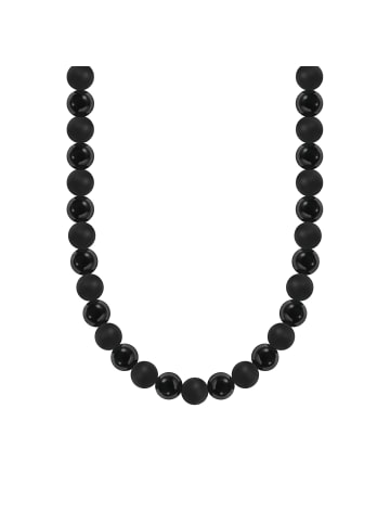 Thomas Sabo Kette in silber, schwarz