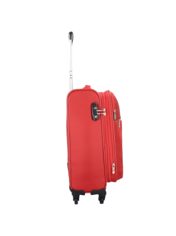 Roncato Speed 4 Rollen Kabinentrolley S 55 cm mit Dehnfalte rosso