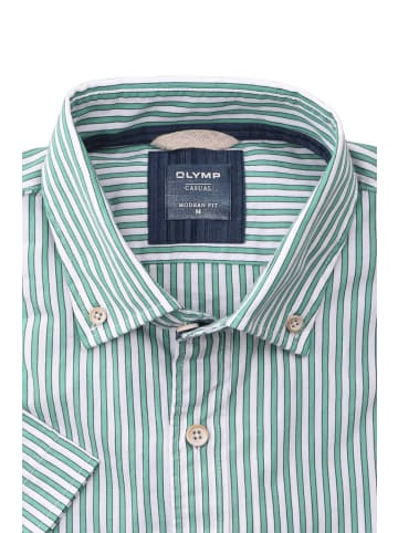 OLYMP  Langarm FreizeitHemd für Herren in grün