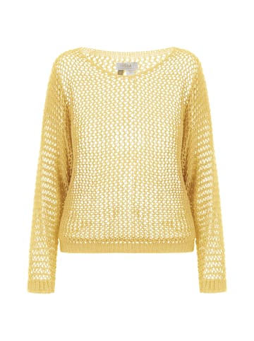 usha FESTIVAL Strick Pullover in Hellgelb