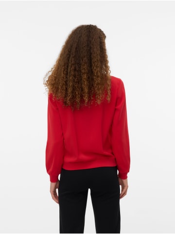 Vero Moda Mantel in Ribbon Red