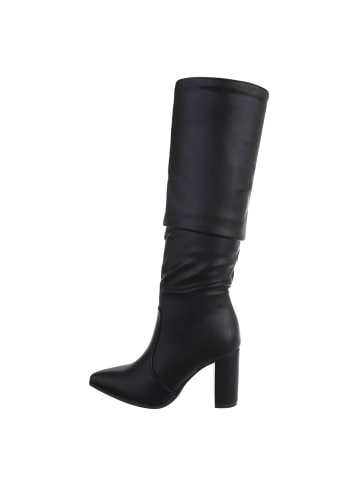 Ital-Design Stiefel in Schwarz