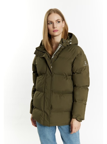 DreiMaster Damen Winterjacke Mit Wattierung in Militäroliv