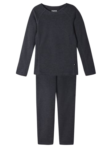 Reima Thermo Set " Thermounterwäsche Lani " in Black melange