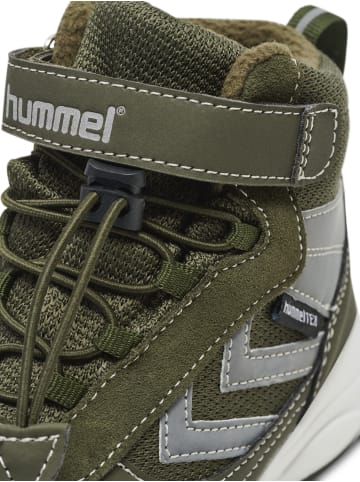 Hummel Hummel Stiefel Zap Hike Unisex Kinder Atmungsaktiv Leichte Design Wasserdichter Und Windabweisend in OLIVE NIGHT