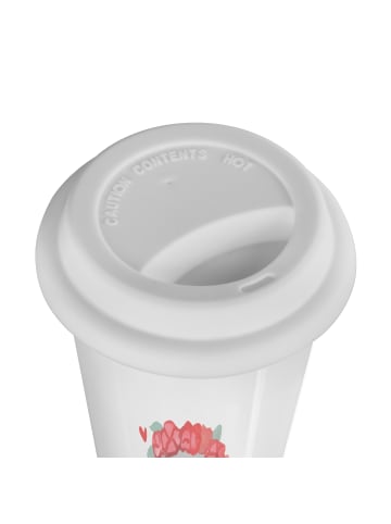 Mr. & Mrs. Panda Trinkbecher Jungfrau Astrologie ohne Spruch in Weiß