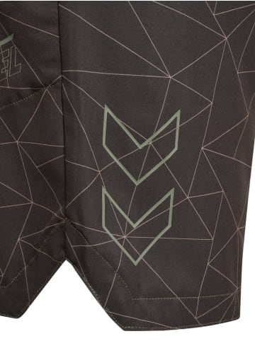 Hummel Short "Court Aop Pocket Shorts" in Braun