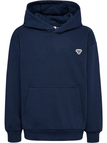 Hummel Kinder Hoodie "Loose Hoodie Bee" in Blau