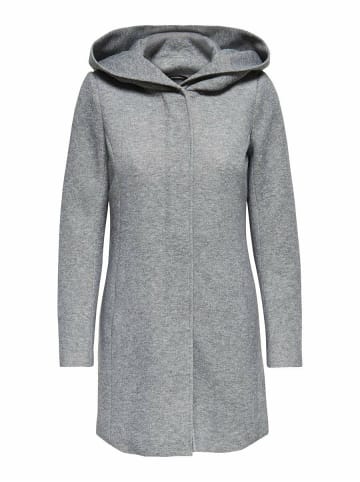 ONLY Kurzmantel für Damen in hell-grau