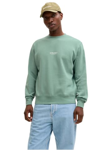 Jack & Jones Sweatshirt JJESOHO SWEAT CREW NECK in Türkis