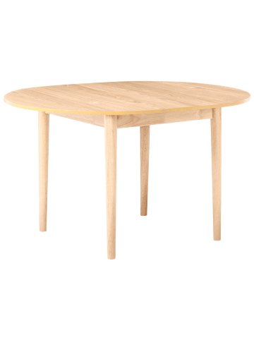 Beliani Esszimmertisch ECHO in Braun - (W) 107 x (H) 76 x (L) 107 cm