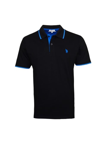 U.S. Polo Assn. Poloshirt in schwarz