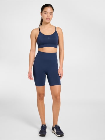 Hummel Tight Kurze Hose Hmlflow Damen in DRESS BLUES