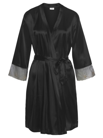 LASCANA Kimono in schwarz