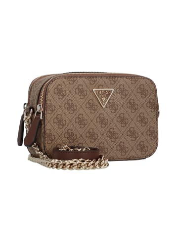 Guess Noelle Umhängetasche 20 cm in latte logo-brown
