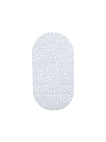 relaxdays Badewannenmatte in Weiß - (B)36 x (T)68 cm