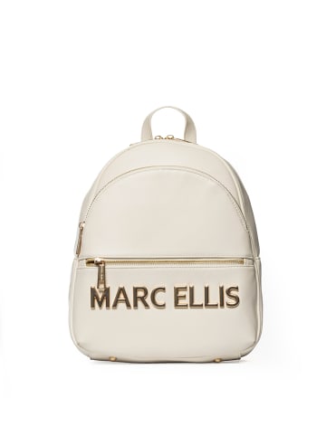 Marc Ellis Backpack in MILKY WHITE AND GOLD
