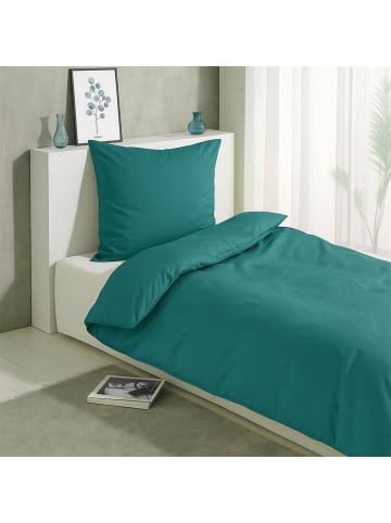 Traumschlaf Bettwäsche Pure in petrol