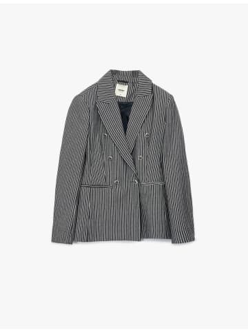 KOTON JACKSACKEN in Marineblau Gestreift