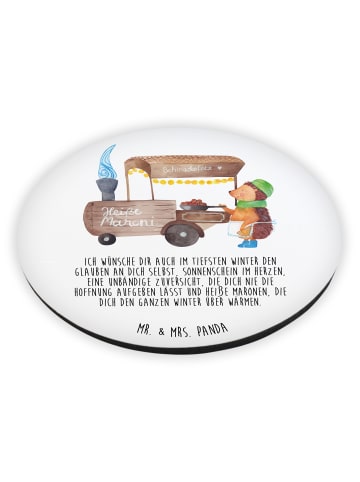 Mr. & Mrs. Panda magnet Igel Maronen mit Spruch in Weiß