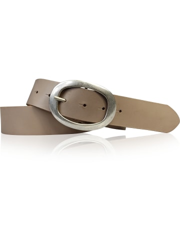 FRONHOFER Ledergürtel in Taupe