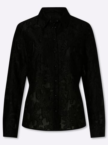Heine Bluse in schwarz