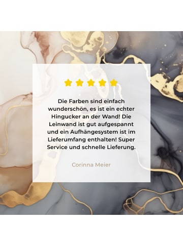 MuchoWow Leinwand bilder Abstrakte Formen (BxH)