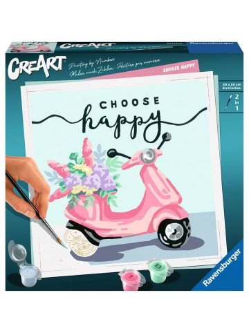 Ravensburger Malprodukte CreArt Adults Trend - Choose happy CreArt Adults Trend Ab 12 Jahre in bunt