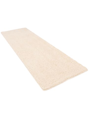 Snapstyle Hochflor-Läufer Milano in creme