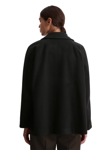 Marc O'Polo Cape-Jacke relaxed in Schwarz