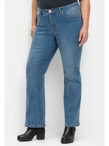 sheego Jeans in blue denim