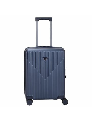 Guess Olbia - 4-Rollen Kabinentrolley S 55 cm (blue) in blau