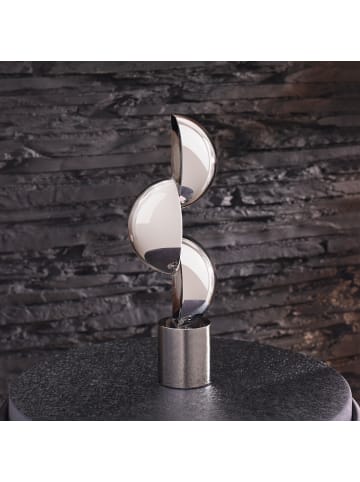 GILDE Skulptur Harpo schwarz, weiß - (H) 33 cm