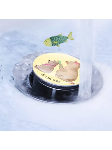 Mr. & Mrs. Panda waschbeckenstöpsel Bär Kind ohne Spruch in Gelb Pastell