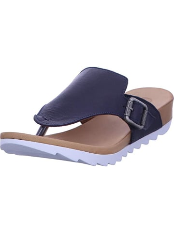 wolky Komfort Sandalen für Damen in dunkel-blau