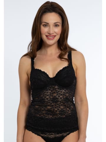 Nina von C. BH-Hemd Millefleurs in Schwarz