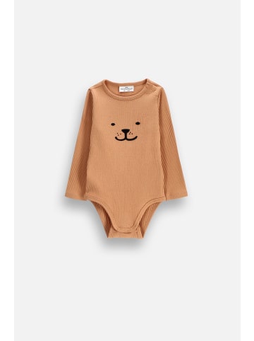 Coccodrillo Langarm-Body in beige