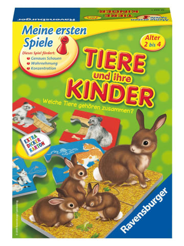 Ravensburger Tiere und ihre Kinder | Welche Tiere gehören zusammen?