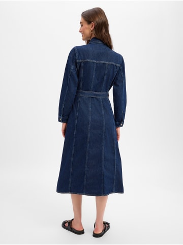Gant Jeanskleid in medium stone - 0001