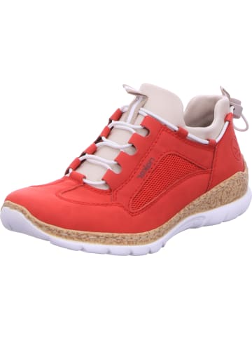 rieker Schnürhalbschuh in rot