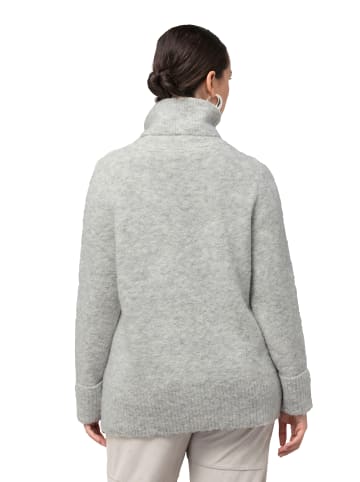 Ulla Popken Pullover in silver melange